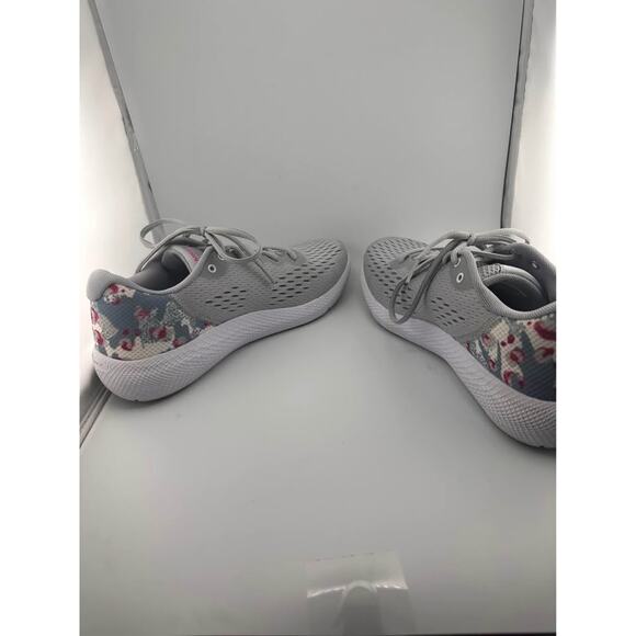 Under Armour; Floral/Gray running shoes; athletic shoes - Picture 7 of 10